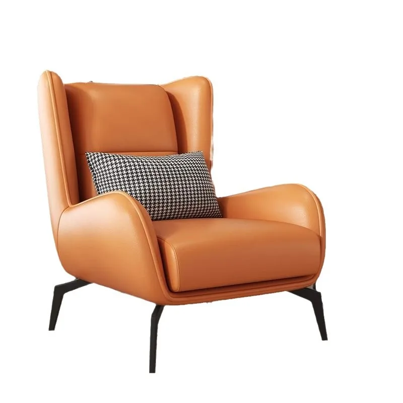 

Italian style, minimalist, sofa chair, light luxury, lazy recliner, comfortable, casual