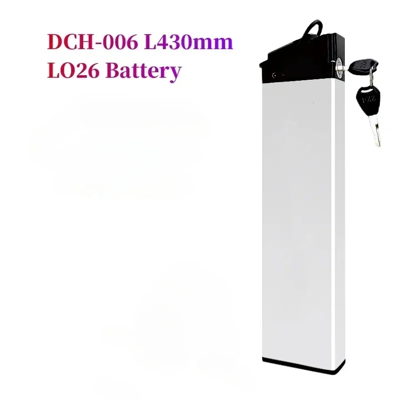 48V DCH-006 Rechargeable Battery Pack 14Ah/12.8Ah/10.4Ah for MX01/LAFLY X3/JINGHMA R7 R5 for samebike LO26 20LVXD Battery