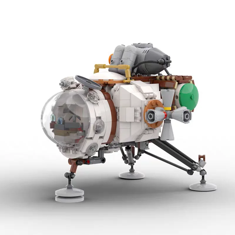

Interstellar Exploration Spacecraft Building Blocks Outer Planet Wilds Spaceship Assembly Model Puzzle Kids Birthday Toy Gift
