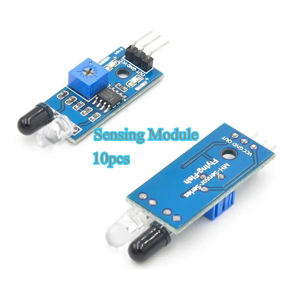 10pcs Sensing Module IR Infrared Obstacle Avoidance Sensor Module Smart Car Robot Photoelectric Reflection Sensor for Arduino