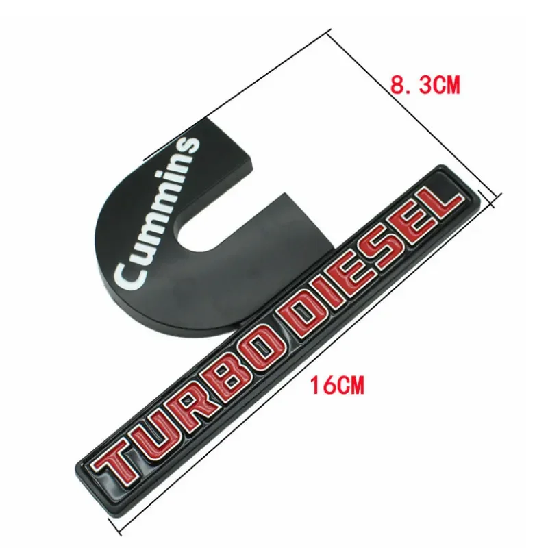 TURBO DIESEL Logo Car Stickers for Dodge Pickup RAM 1500 2500 Refit Accessories Side Body Decorative Decals view 4