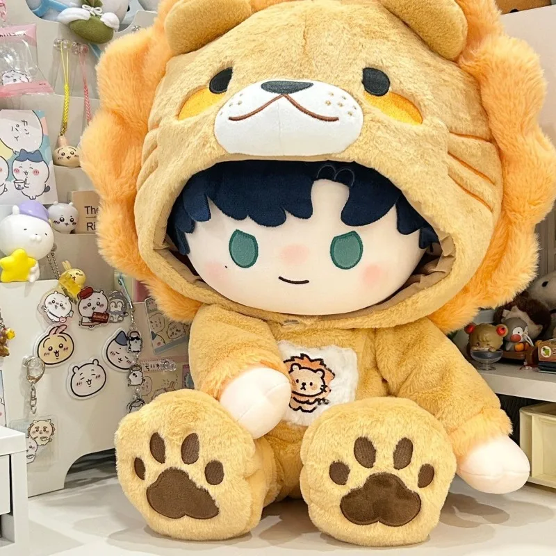 40 cm Nicht-attribut Puppe Kleidung Zubehör Nette Overall Cartoon Dress-up Plüsch Spielzeug Kinder Geschenk Baumwolle Sitzen Puppen kleidung