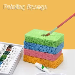 Watercolor painting sponge boxed moisturizing special water chalk sponge strong water absorption cleaning tool art supplies