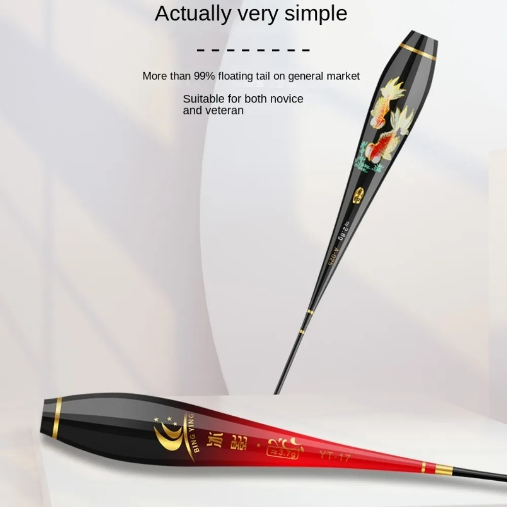 الصيد الداخلي يطفو الجسم مركب نانو البلاستيك Bobbers تعويم الجسم الجزء السفلي البلاستيك Bobbers ملحقات صيد الأسماك