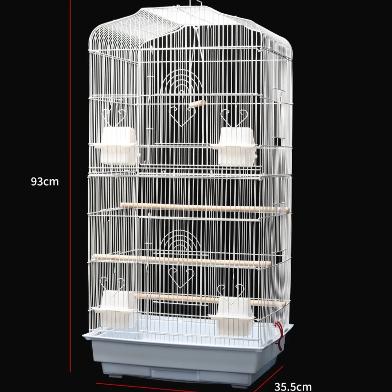 

Rabbit Toys Speciality Bird Cage Luxury Hamster Carrier Courtyard Bird Cage House Large Oiseaux Accessoires Pet Products RR50BC