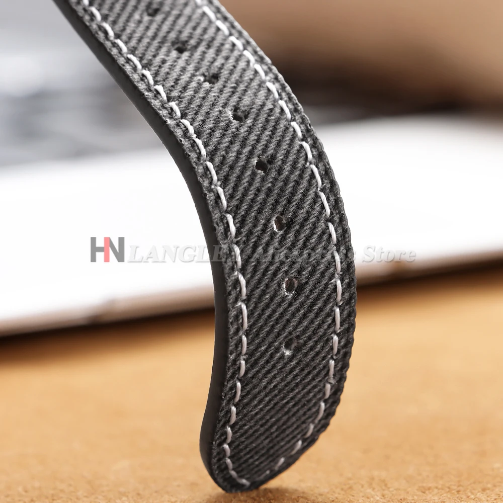 الدنيم النايلون حزام ساعة قماش لينة حزام الساعات 18 مللي متر 20 مللي متر 22 مللي متر لهواوي ساعة Gt5/Gt4 الرجال النساء الإفراج السريع العالمي سوار