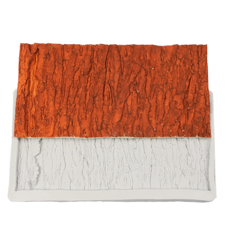 Sugarcraft 樹皮シリコーン型フォンダン型ケーキデコレーションツールチョコレートガムペースト型 K034