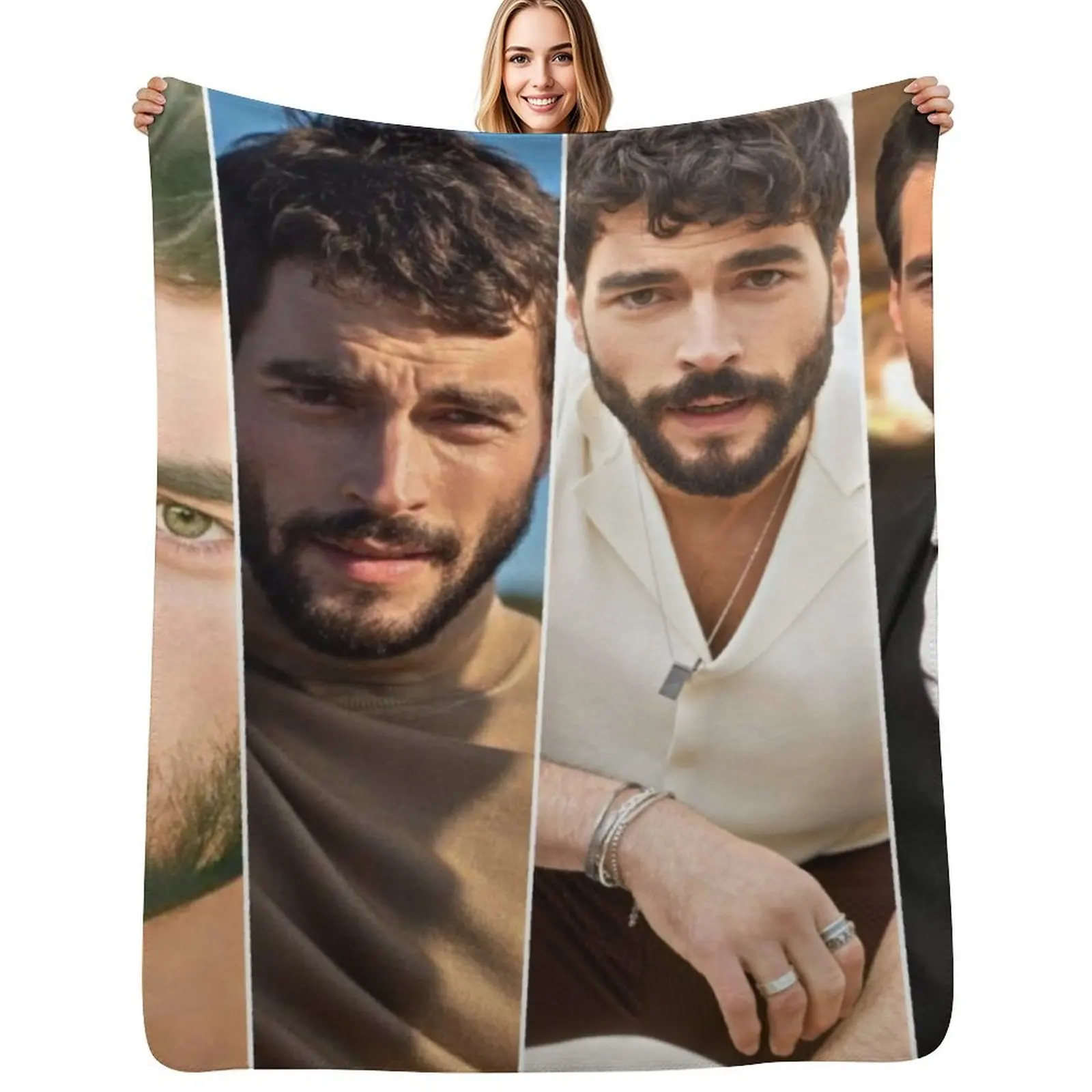 Akin Akinozu Throw Blanket Soft Sherpa Fleece Warm Blanket for Winter