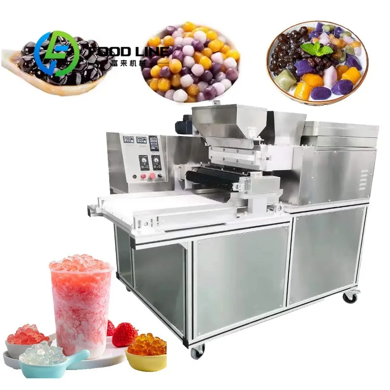 Máquina formadora de bolas de perlas redondas de almidón de tapioca para hacer Boba, té de la leche, ventas de fábrica