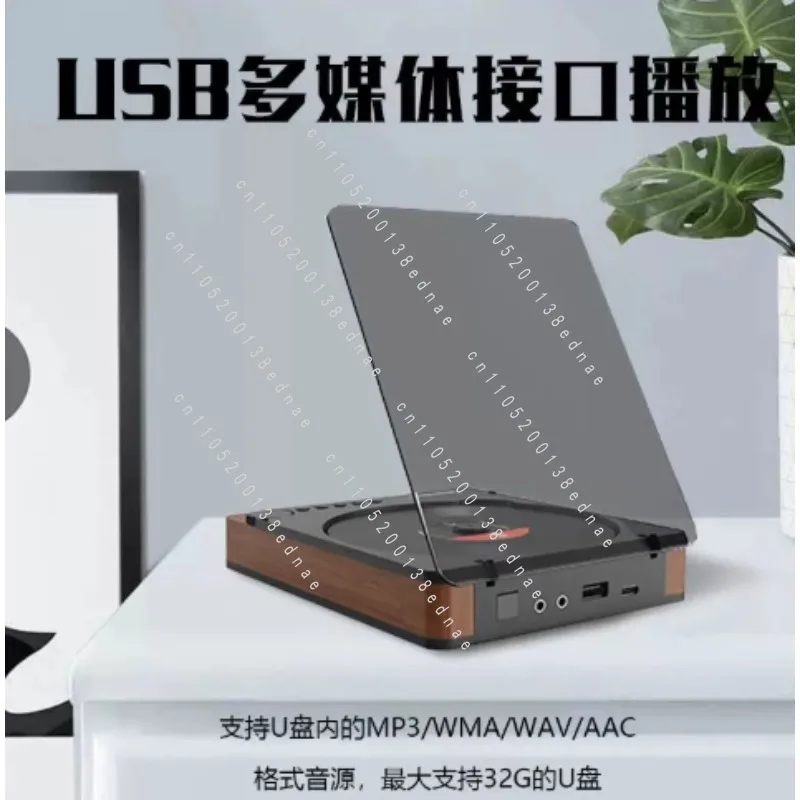 Audiophile CD Player Vintage Music Disc Album Bluetooth Speaker Player Audio CD Disc