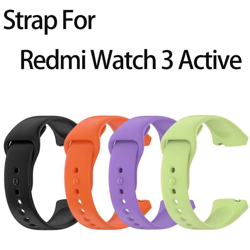 Silikonarmband für Redmi Watch 3, Active/Lite-Armband