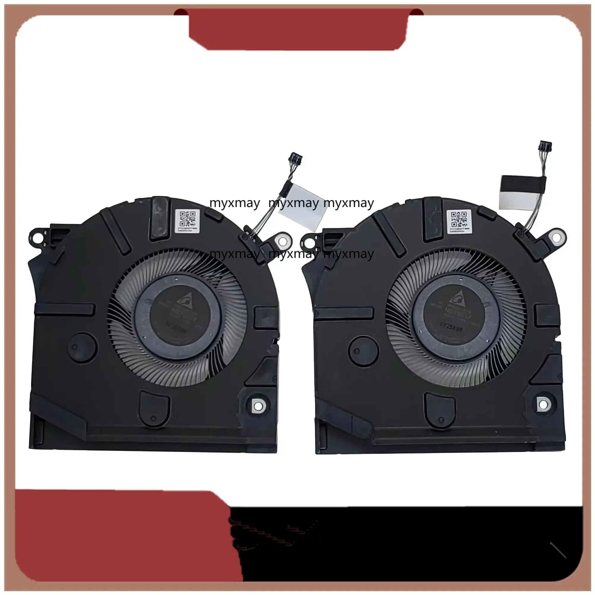 New Compatible CPU GPU Cooling Fan for HP Envy 14-EB TPN-Q252 M38796-001 ND75C37-20D15 DC5V Fan