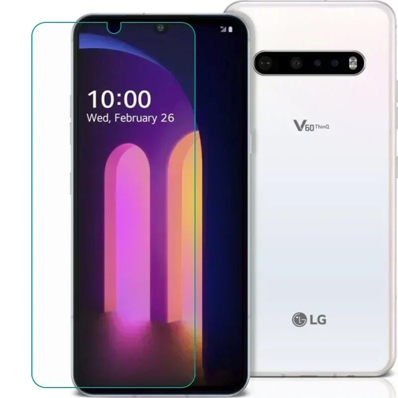 

9H Tempered Glass for LG V60 ThinQ 5G 6.8" GLASS Protective Film for LG V60 ThinQ 5G Screen Protector cover