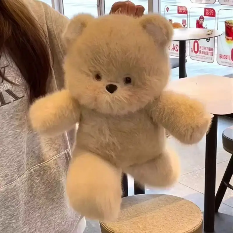 Running Bearl Plush Toys Cute Bear Dolls Stuffed Animals Toy Children Birthday Gift Pillow Teddy Bear Home Living Room Bedroom