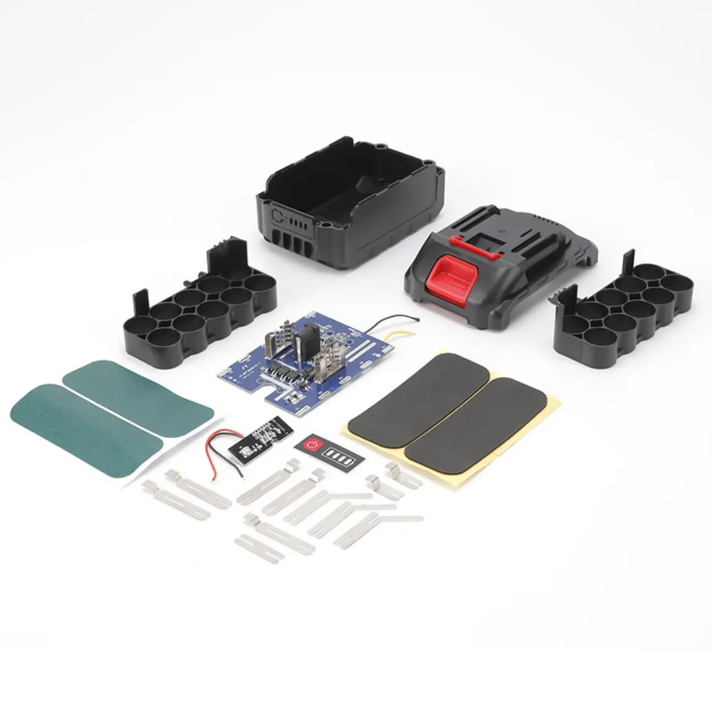 

Новый 10-элементный литиевый аккумулятор 18650, литий-ионный аккумулятор, 20-элементный литиевый аккумулятор, комплект аккумуляторов, чехол для литиевой батареи, электроинструменты