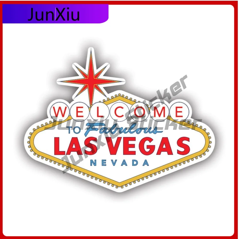 

Welcome To Fabulous Las Vegas Sign Sticker Uv Protected Decals Auto Decor Car Sticker Vinyl Decal Die Cut Sun Protection