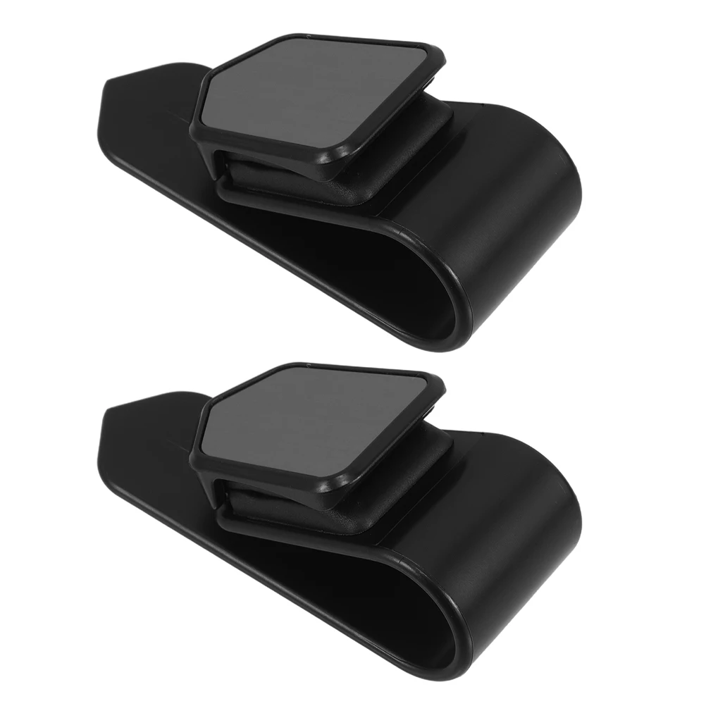

2pcs Car Holder Clip Sunglasses Storage Bracket Visor Organizer Car Glasses Storage Durable Stylish Accessories Interior