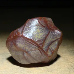 Selected Mongolian Surface Vein Stones, Exquisite Alxa Gobi Agate, Old Blood Vein Relief, Single Eye Stone