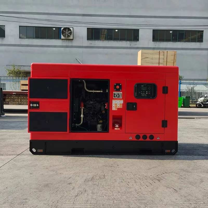 Silent Diesel Generator Single Three Phase Air Cooled Standby Power Generator Portable Industrial Emergency Power Supply