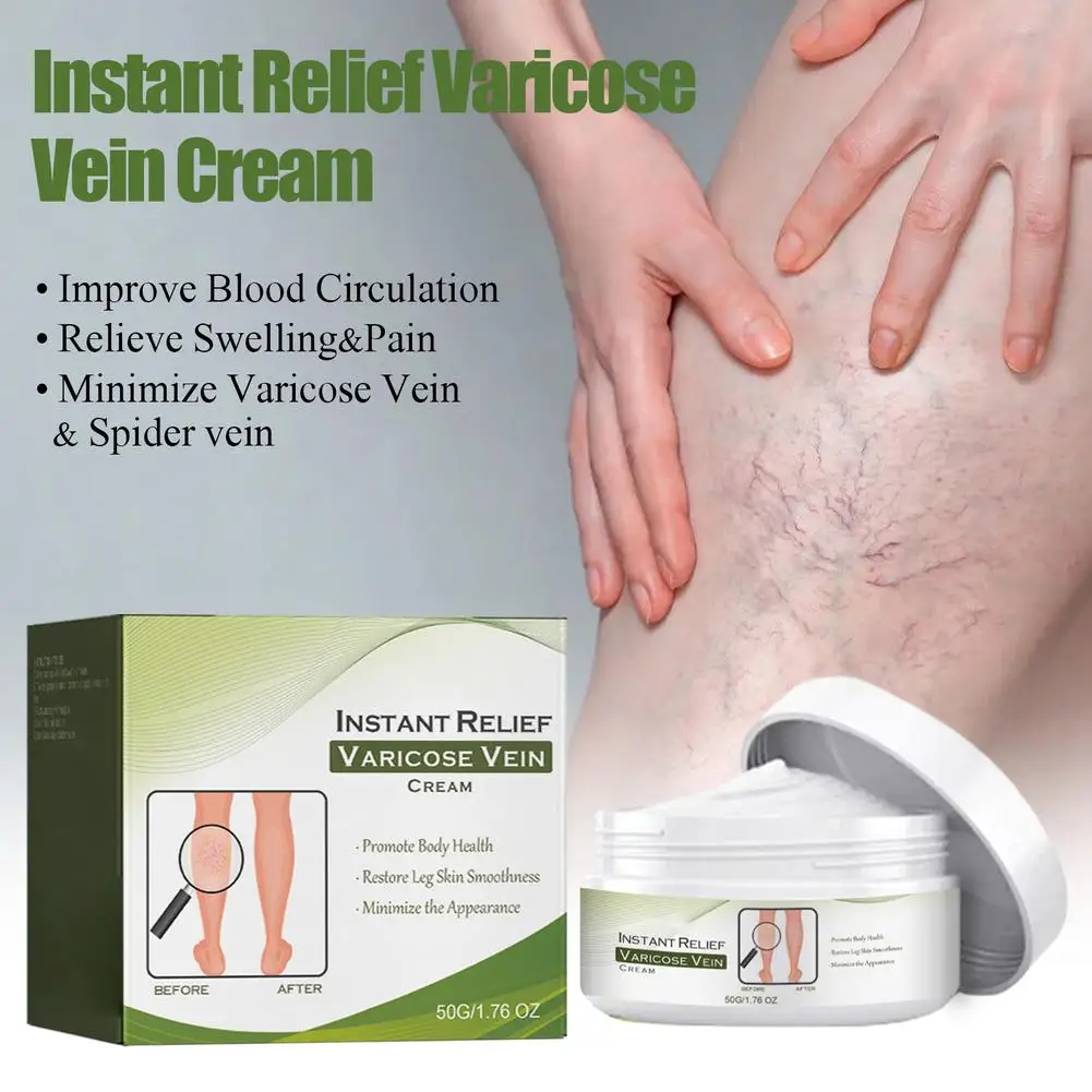 Venom Krampfadern Glättungscreme Effektive Linderung von Bein-Spinnenschmerzen Vaskulitis Venenentzündung Schwellungen Reparatur Medizinische Salbe ﻿