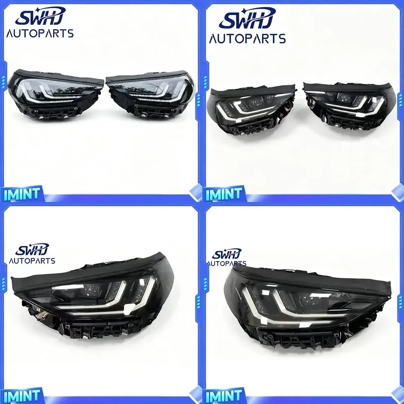 For X3 G48 G45 LED Headlight Assembly 12V High Quality Black Shaded Line Version 6000K Color Temperature New Night Edition