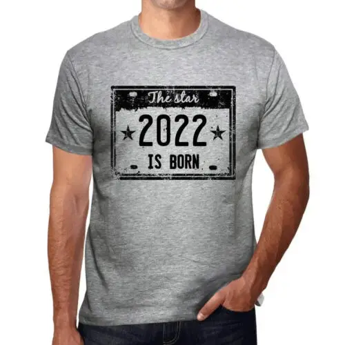 Heren Grafisch T-Shirt De ster is geboren in 2022 – The Star Is Born in 2022