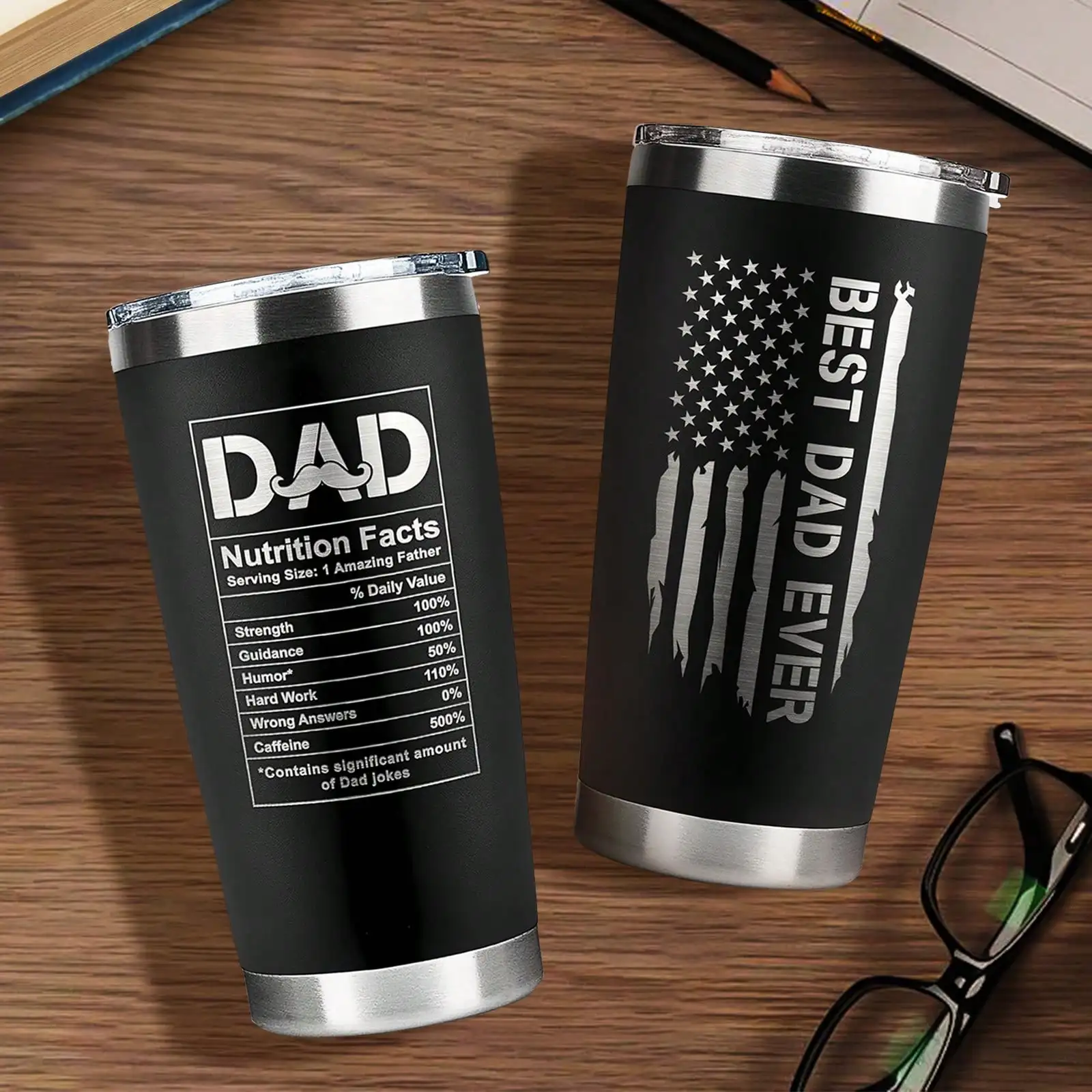 هدية فريدة من نوعها لعام 2025 بوزن 20 أونصة مع صندوق وبطاقة لعيد الميلاد وعيد الآباء