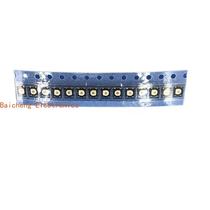 100PCS SMT 4-pin 2.4 * 3 * 0.8 touch film silicone waterproof and dustproof button switch sheet 3
