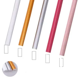 5M Pvc Flexible Bendable Strips Panel Moulding Door Mirror Frame Trim Self-Adhesive Living Room Mirror Edge Banding Home Decor