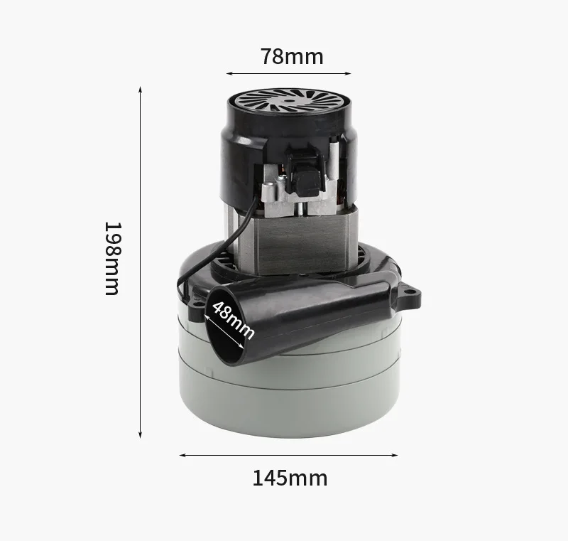 Three -layer 1800W Vacuum Cleaner Motor for Electric Floor Washing Machine