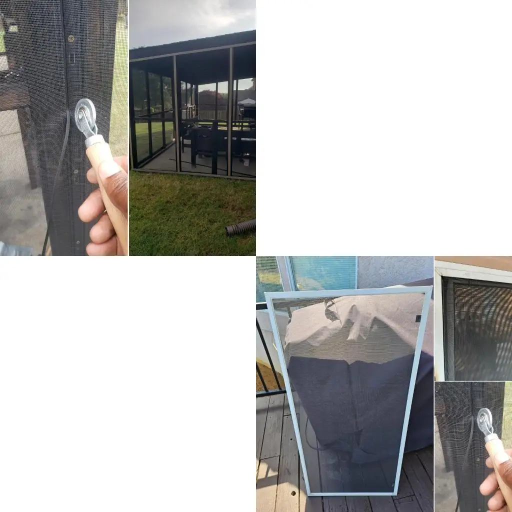 

20Pcs Steel Screen Installation set Includes Spline Roller Tool Window & Door Screen Replacement Tool for Window door
