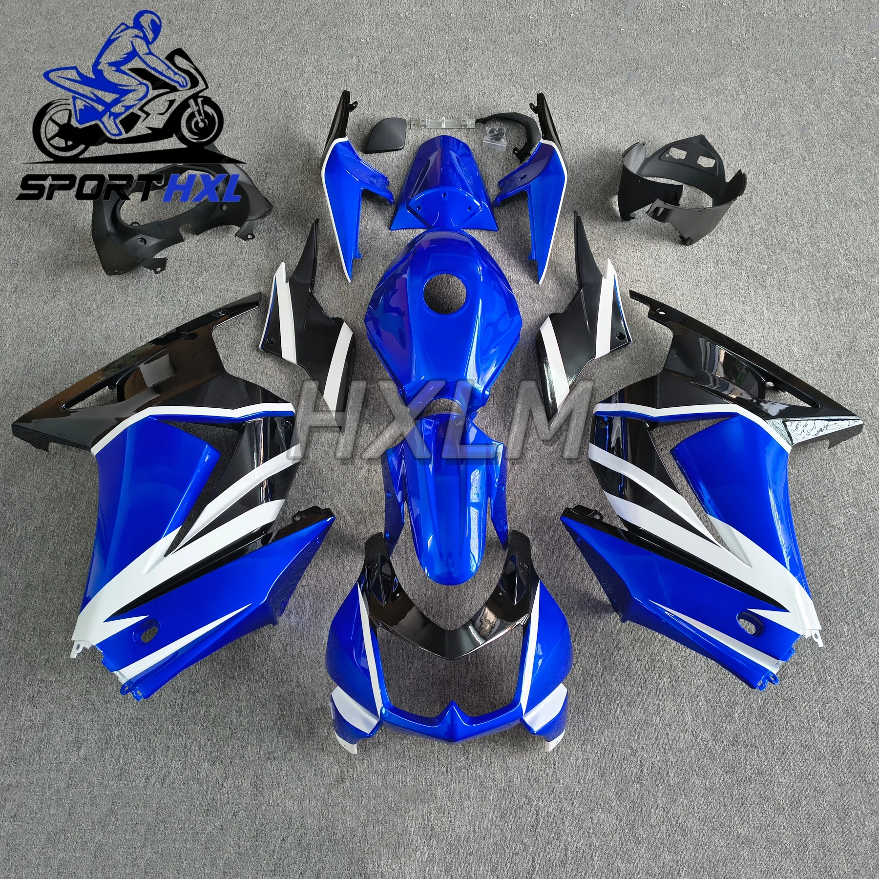 Motorcycle Gas Fuel Tank Protection Plate Fuel Tank Side Cover Plate Side Fairing Kit Fit For Kawasaki Ninja250 EX250 2008-2012