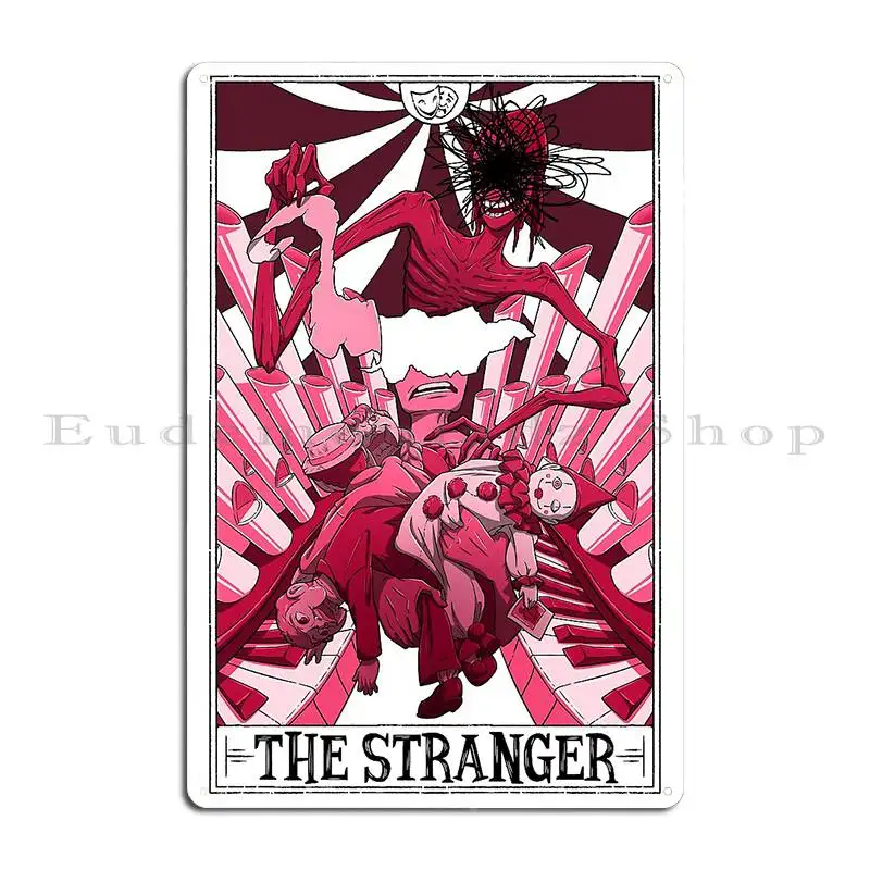 The Stranger Tarotesque Light Metal Sign Party Designing Wall Cave Poster Designing Tin Sign Poster