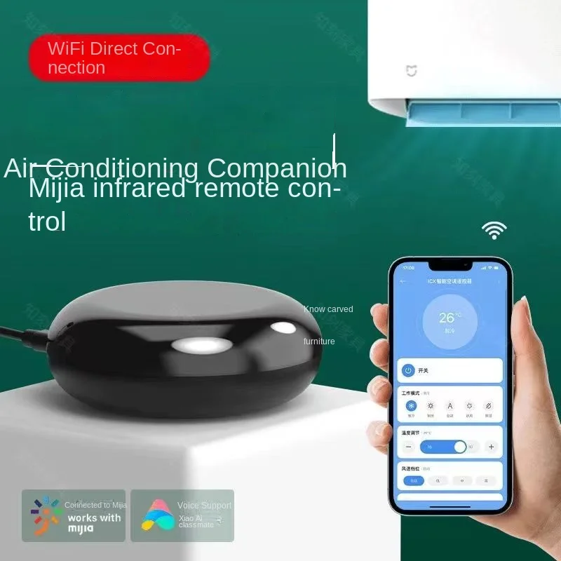 Xiaomi Mijia WIFI Intelligente Klimaanlage Begleiter Infrarot Fernbedienung Xiaoai Voice Wurde Mit Der Mi Home App Verbunden