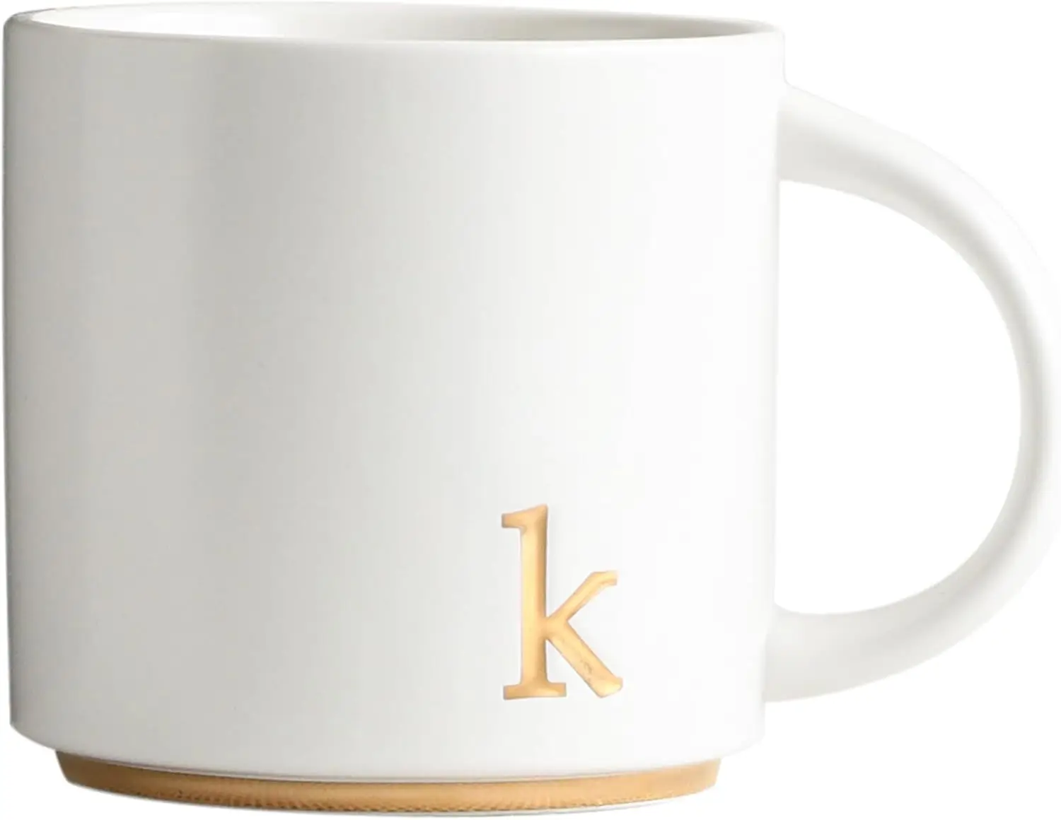 - Monogram Ceramic Mugs, 15 oz Golden Initial Coffee Cups, Elegant Alphabet Tea Mugs, Elegant Personalized Mug with Gift Box, Lu
