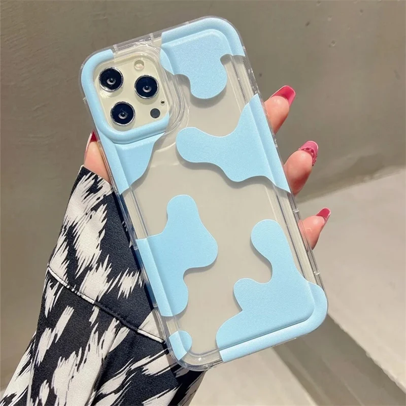 Colorful Cow Clear Phone Case for Xiaomi Redmi Note 12 4G Redmi Note 13 Pro Plus 5G 12S 11S 11 10S 10 9S Anti-Drop Airbag Cover