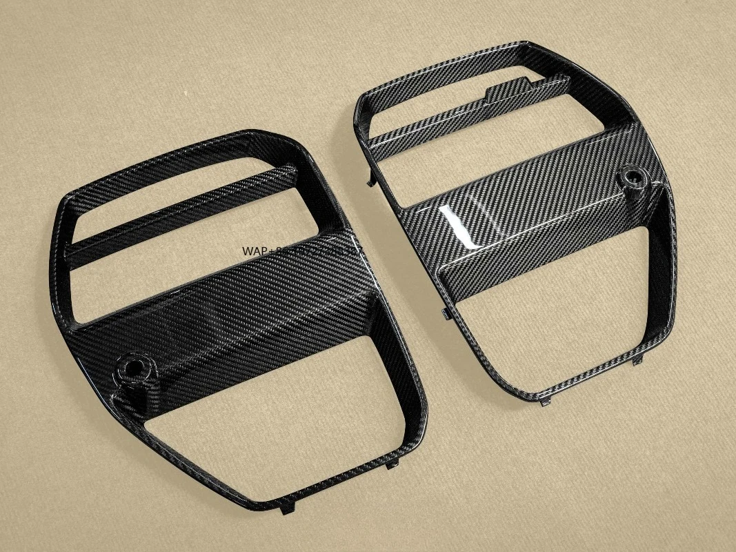 

High Quality Carbon Fiber Front Kidney Grille for M3 G80 M4 G82 G83 2021+ A-RT AE Style