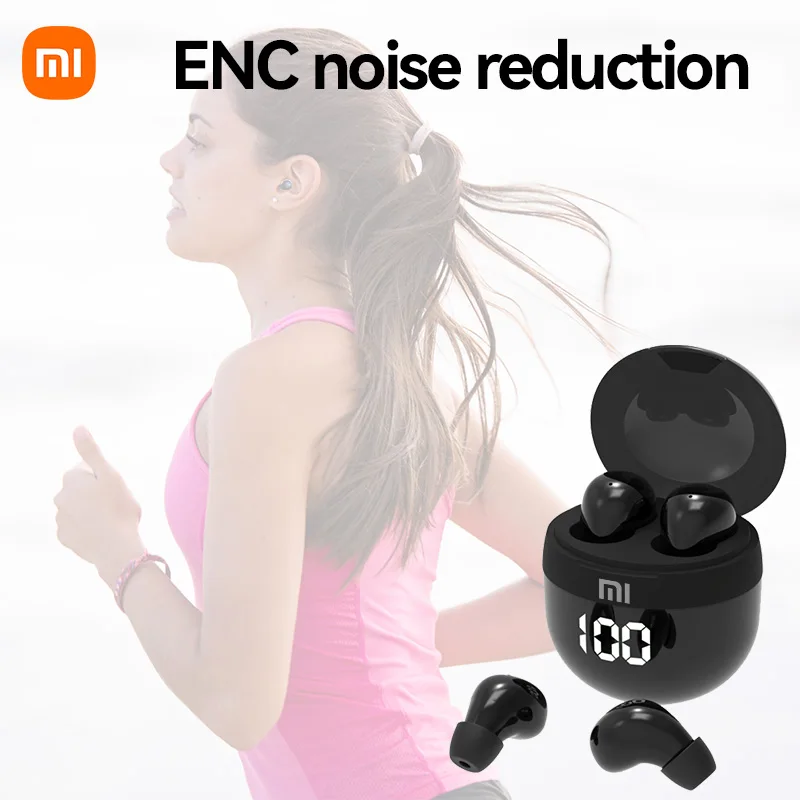 XIAOMI Szikratávirát earbuds ben Fül SK18 Bluetooth Fülhallgató Fejhallgató 9D hifi Csendül Fülhallgató sportok ledes kijelző headse vel mic