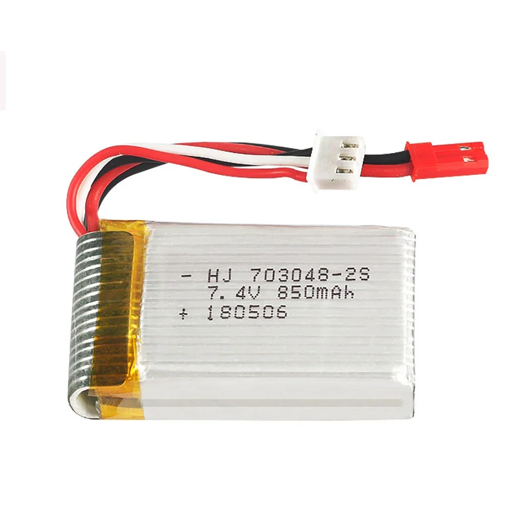 7.4v 850mah Lipo Battery For Mjxrc X600 2s 850 mah 25c 703048 Lipo Battery For Toys Remote Control 7.4V Battery With JST