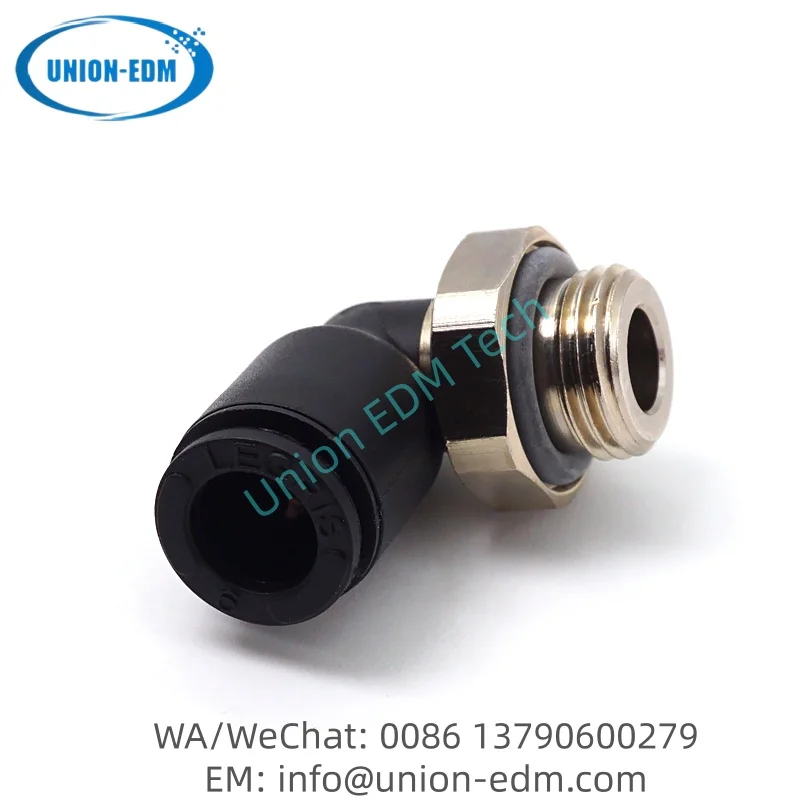 100446202 Male elbow-tube  Elbow screw joint Charmilles Charmille Wire-cut EDM parts