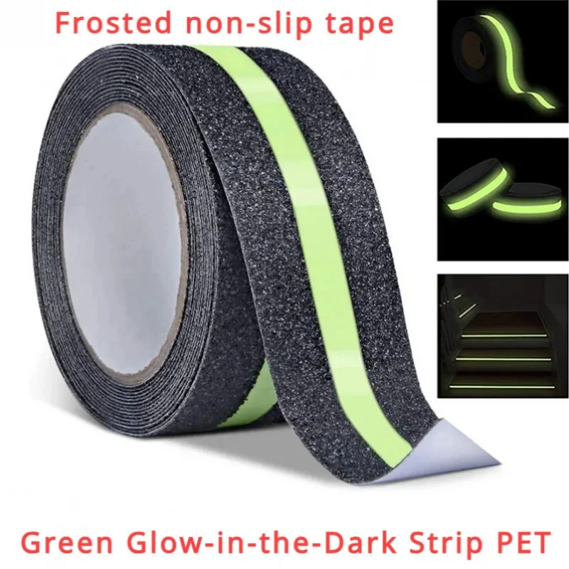 

Middle Night Light Anti Slip Warning Tape, Luminous, Reflective, Waterproof, Wear-resistant Staircase Floor Safety Tips Middle N