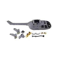 C186 C-186 Pro Shell Cover Set RC Helicopter Airplane Drone Spare Parts Upgrade Accessories,Grey