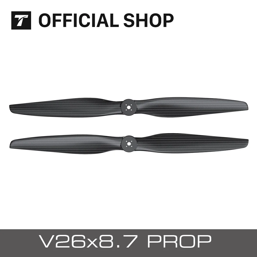 LigpowerV26 * 8.7 Vendita in fabbrica di grandi dimensioni in fibra di carbonio Lama dell'elica Dr-one Vtol Dr-one da 26 pollici per quadricottero RC