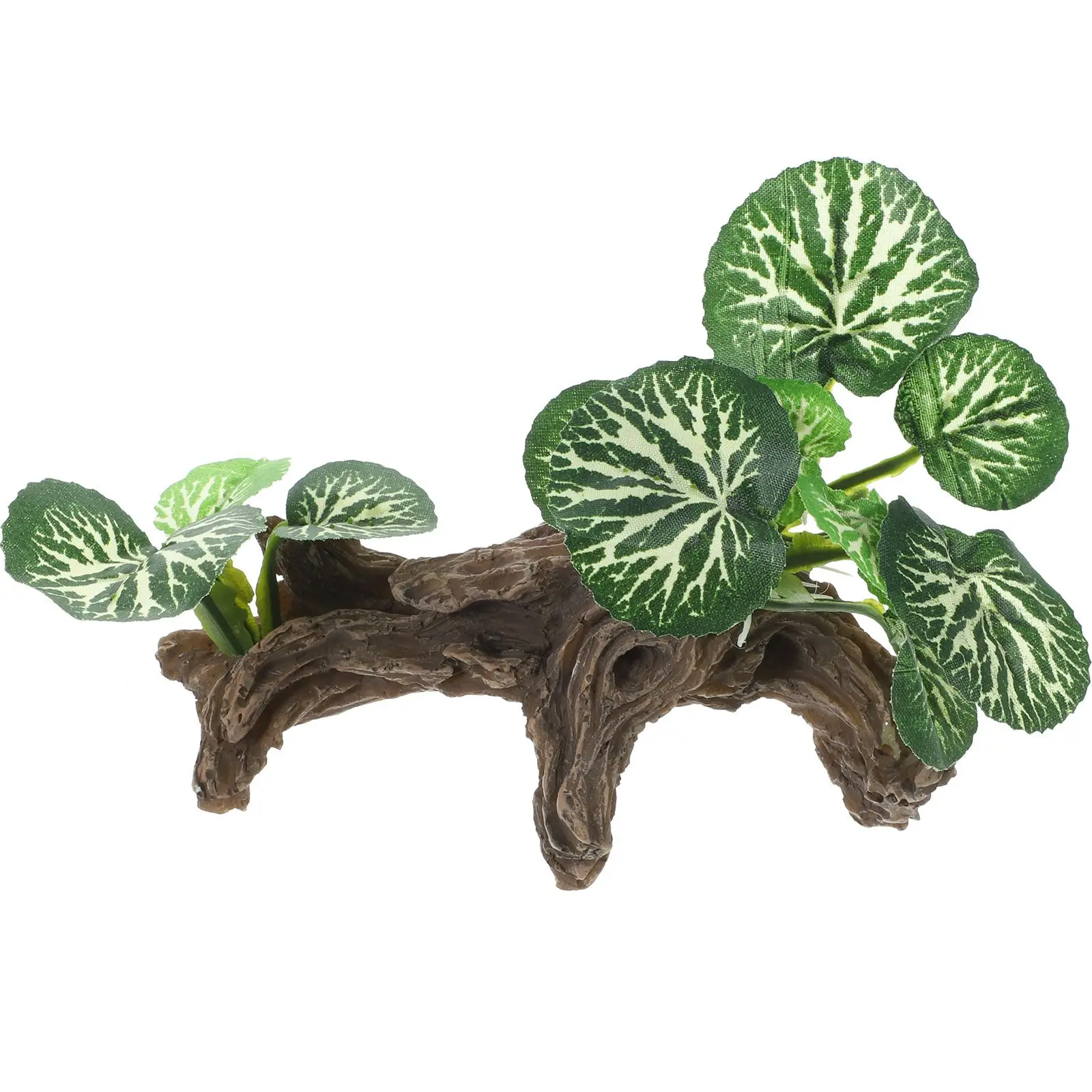 

Plant Decoration Aquarium Cave Reptile Tank Artificial Plants Beard Decorative Resin Landscaping Fish