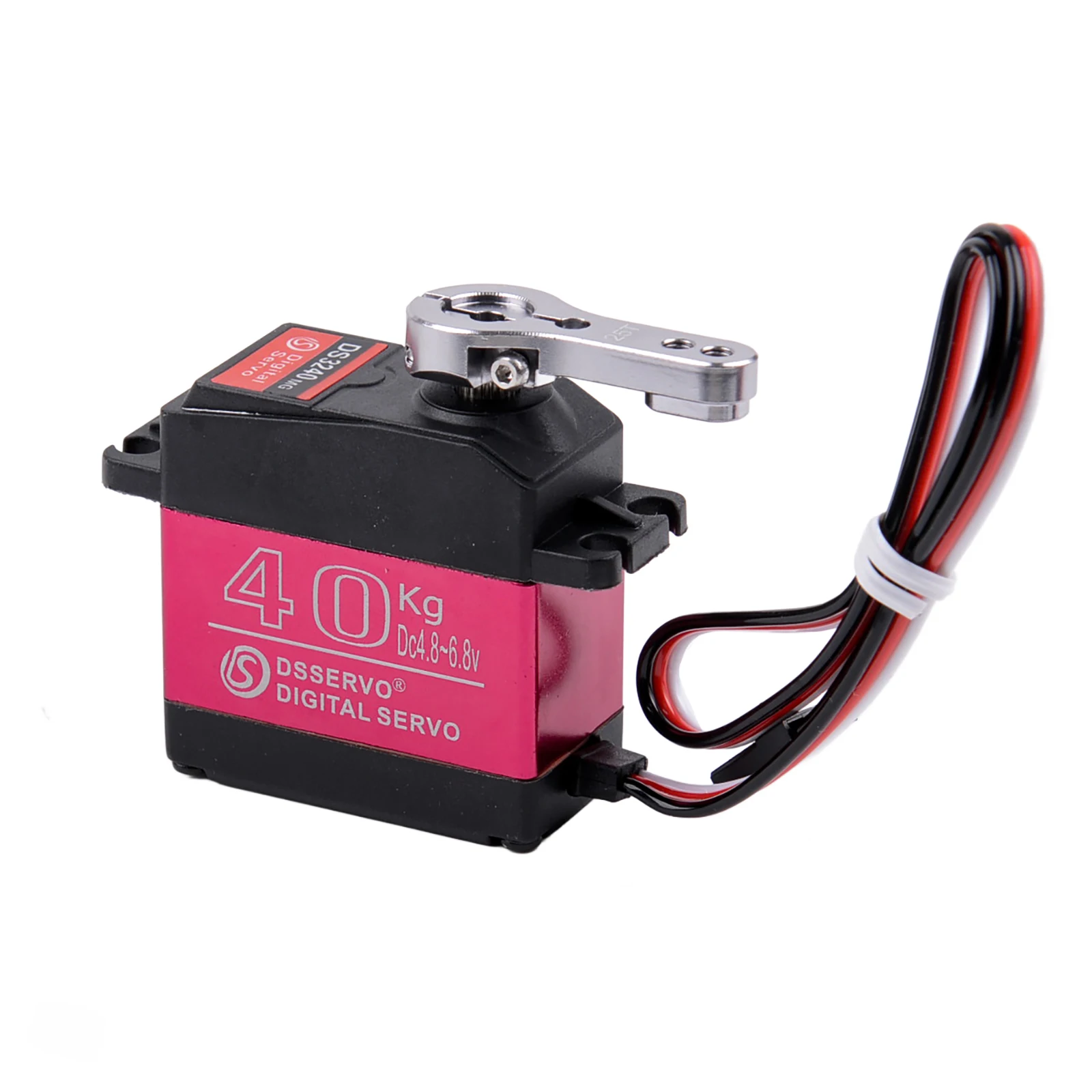 8PCS DS3240 40KG Servo Digitale 25T Metal Gears Servo Impermeabile Doppio Cuscinetto Servo per 1/8 1/10 1/12 RC Aerei e Cingolanti