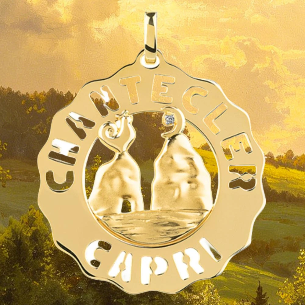 

Новинка 2026: Подвеска Chanteclers из серебра 925 пробы с позолотой, роскошное высококачественное изделие, кулон-шарм