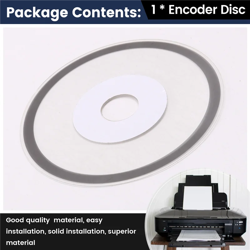 

Encoder Disc Printer Parts Original Canon PIXMA Mg3070s G2800 New QC2-6384 Canon G1800 G3800 G6030 G2400 G4800