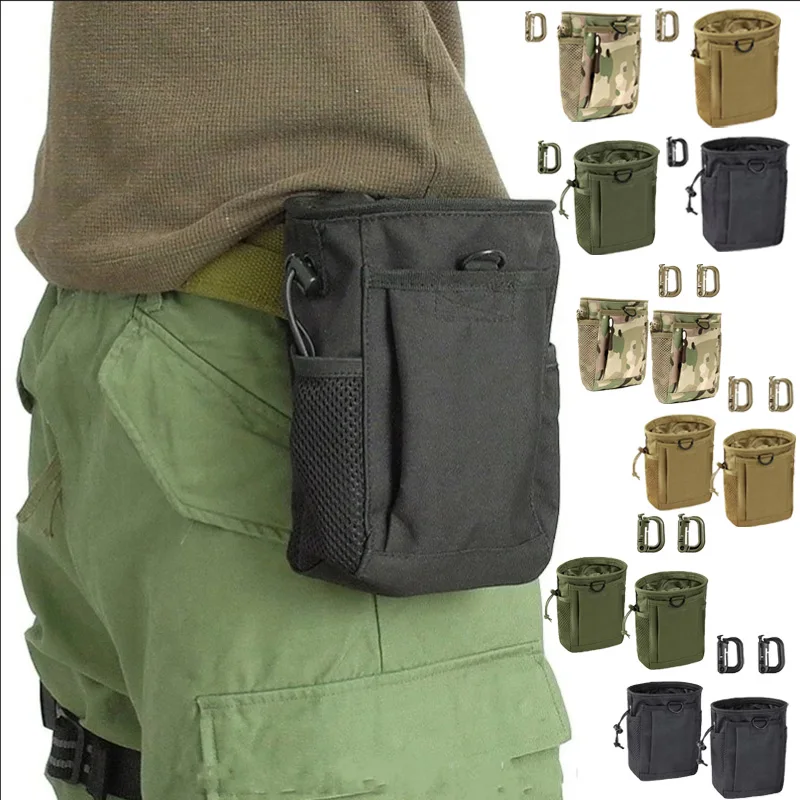 Outdoor hiking hunting waist bag Molle magazine unloading bag waist bag practical EDC bag ammunition magazine storage bag