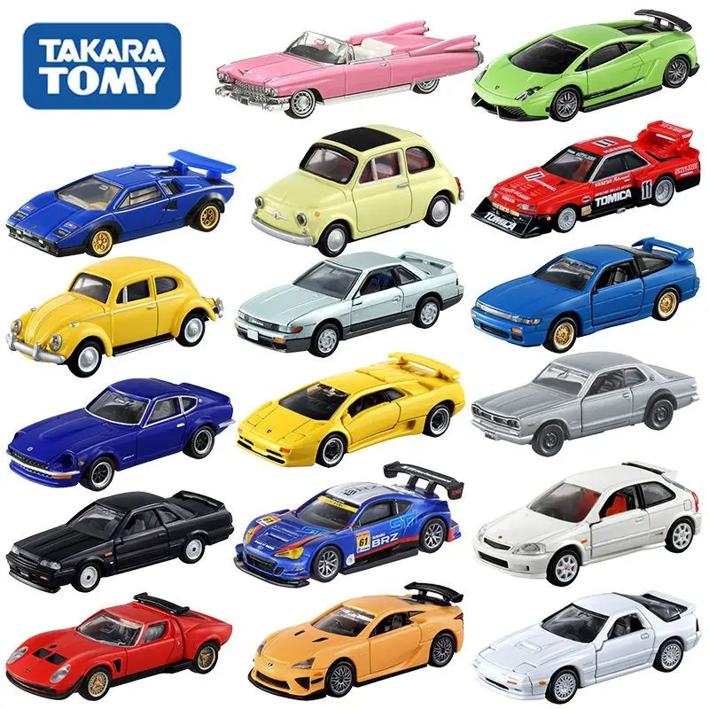 TAKARA TOMY Tomica TP Black Box Premium Edition Lamborghini Sports Car Die cast Alloy Car Model Toy for Collection