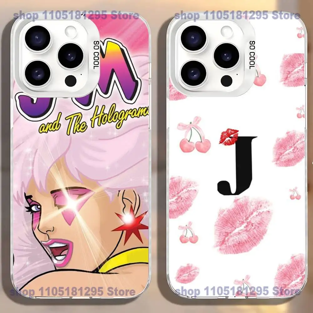 

J-Jem And The Holograms Phone Case For iPhone17,16,15,14,13,12,11,Mini,Pro,SE,MAX,plus,White Matte Shockproof Cover